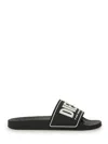 Diesel Slide Sandal Mayemi In Black