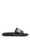 Diesel Slide Sandal Mayemi In Black