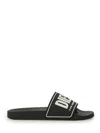 Diesel Slide Sandal Mayemi In Black
