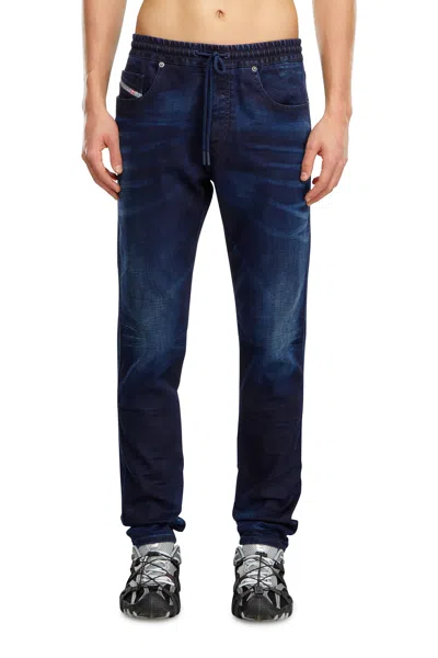 Diesel Slim 2060 D-strukt Joggjeans In Blue