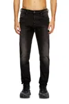Diesel Slim 2062 D-strukt Joggjeans In Black