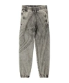 Diesel Slim D-pint Track Denim In Black/dark Grey