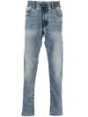 Diesel Slim D-strukt Joggjeans In Blau