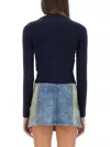 Diesel Slim Fit 83% Viscose, 17% Polyester Sweater