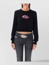 Diesel F-slimmy-od Cropped Sweatshirt