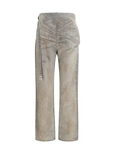Diesel Women Slim-fit Jeans In Gray