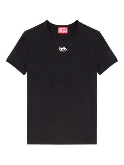 Diesel Slim Fit Loungewear T-shirt - Size S In Black