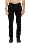 Diesel Sleenker 1979 Distressed Jeans In Black