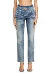 Diesel D-hourjian-fsh1 Jeans In Blue