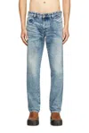 Diesel Men Denim Jeans In Blue