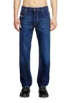 Diesel 2023 D-finitive Low-rise Tapered Jeans In Blue