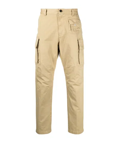 Diesel Slim-cut Cargo Trousers In Neutral