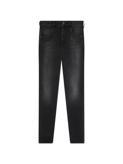 Diesel Slim-fit Jeans In Black