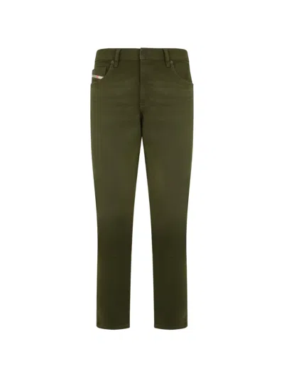 Diesel Slim-fit Jeans In Green