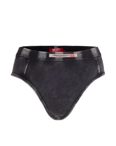 Diesel Slip Hipster-dnm In Black