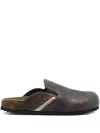 Diesel Slip-on Leather Slippers
