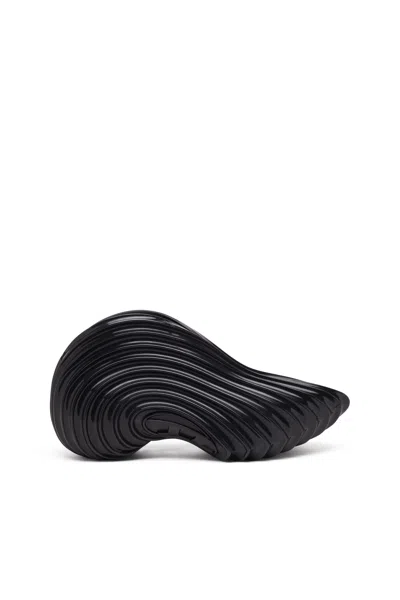 Diesel Slip-on Sneaker In Melflex In Black