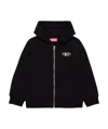 Diesel Smacis Hoodie In Black