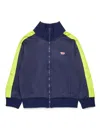 Diesel Smacis Zip-up Jacket In Blue