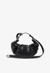 Diesel Small Grab-d Hobo Shoulder Bag In Black