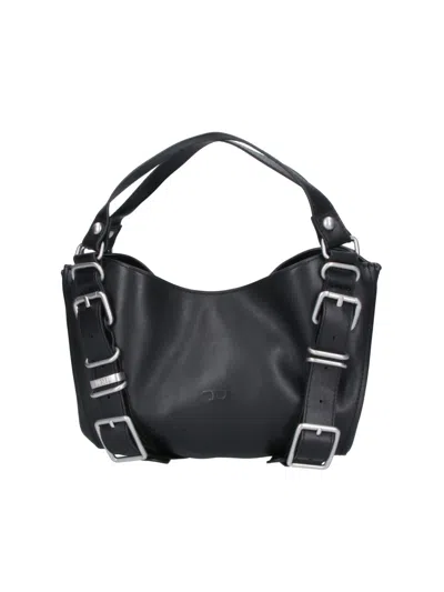 Diesel Small Handbag "d-one" In Black