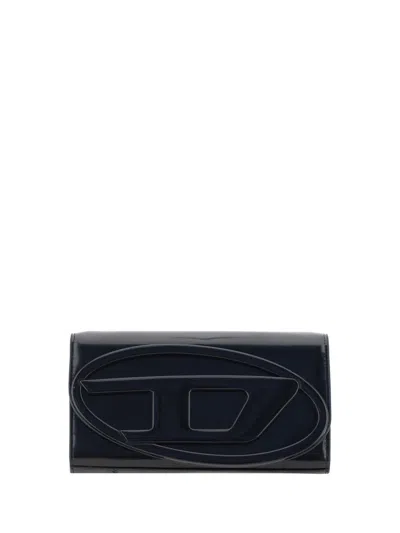 Diesel Small Leather Goods In Black