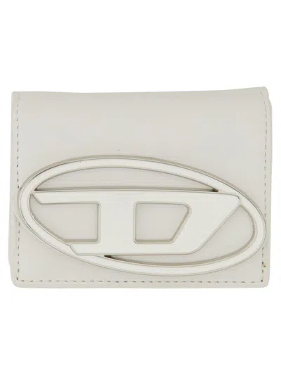 Diesel White 1dr Tri Fold Coin Xs Ii Wallet In T1003