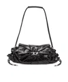 Diesel Cinch-d With Adjustable Strap And Drawstring Sides In Black
