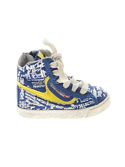 Pre-owned Diesel Kids' Sneakers In Blue