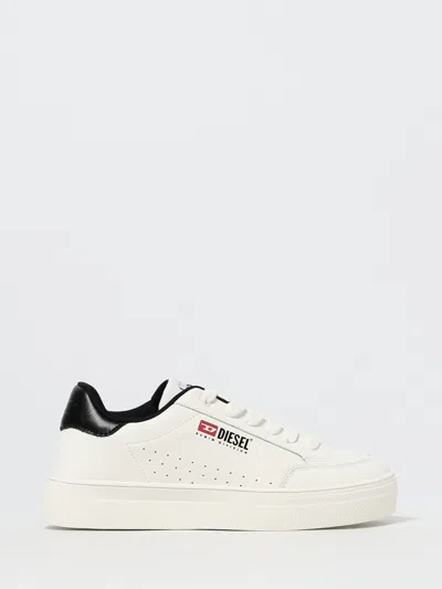 Diesel Kids'  스니커즈 남아 색상 화이트 In White