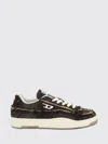 Diesel Casual Low-top Sneakers Frayed Detail In Multi