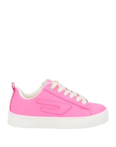 Diesel Sneakers Pink Size 12c Bovine Leather