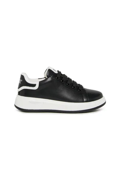 Diesel Sneakers With Logo In Black
