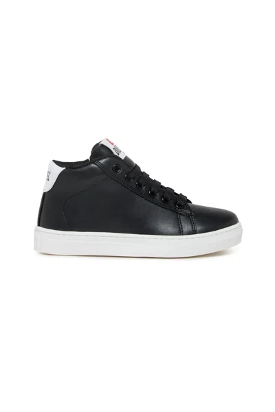 Diesel Sneakers With Logo In Black