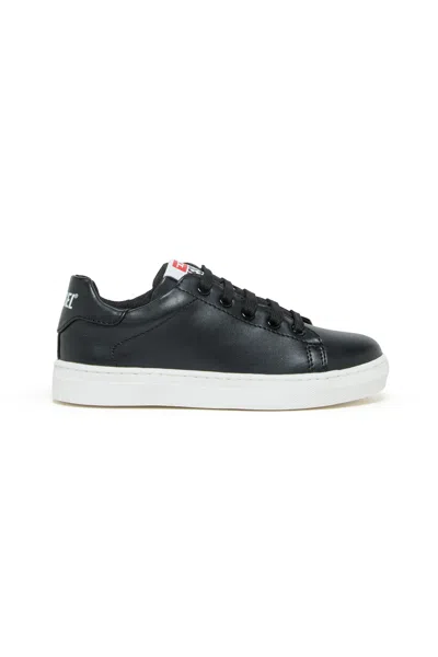 Diesel Sneakers With Logo In Black