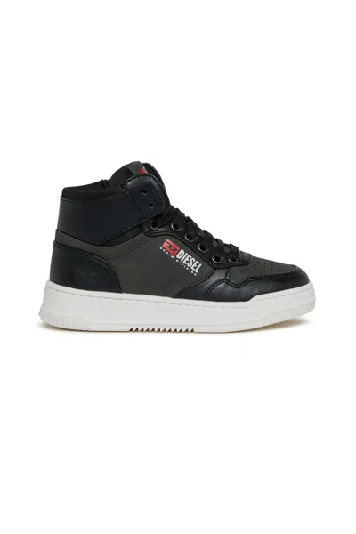 Diesel Sneakers With Logo In Black