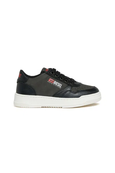 Diesel Sneakers With Logo In Gray
