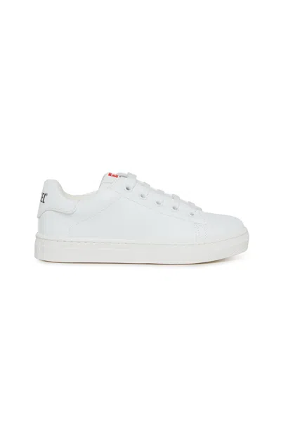Diesel Sneakers With Logo In White