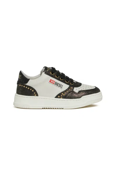 Diesel Sneakers With Logo In White