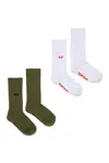 Diesel Socks With Logo In Multi