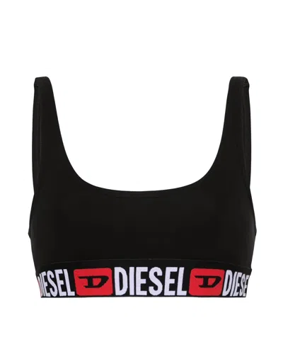 Diesel Soft Cup Mini Bra - Size S In Nero