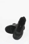 Diesel Solid Color Leather S-ukiyo V2 High-top Sneakers