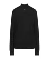 Diesel Solid Color Polo Necks In Black
