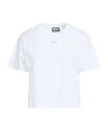 Diesel Solid Color Short Sleeve T-shirt In White