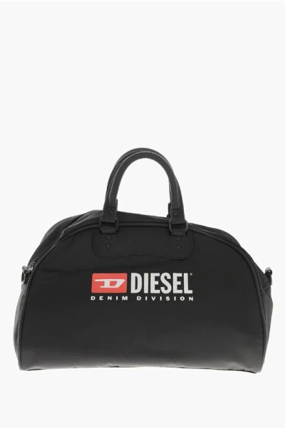 【新品】ディーゼル DIESEL Rinke Duffleボストンバッグ Diesel Solid-color Travel Bag Rinke With Front Logo | ModeSens