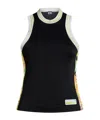 Diesel Solid Color Vests In Black