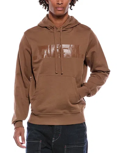 Diesel Solid Hoodie In Transparent