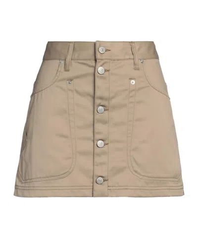 Diesel Solid-colored Flare Skirt In Multi