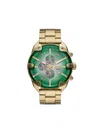 Diesel Spiked Stainless Steel Watch