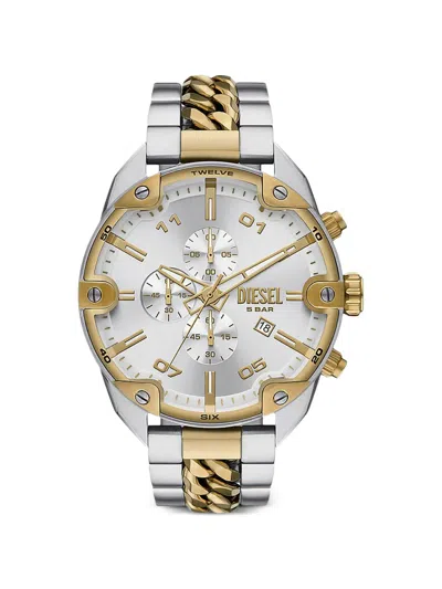 Diesel Spiked 49mm Watch In Multi